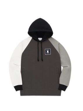 NWT Teddy Fresh Gray Colorblock Hoodie Sweatshirt Heavyweight H3 YouTuber Sz S
